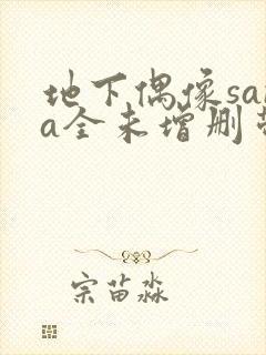 地下偶像sana全未增删带