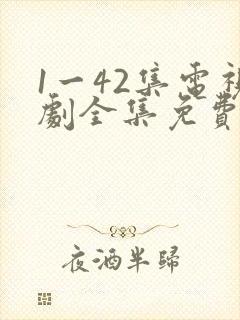 1一42集电视剧全集免费观看高清两个人