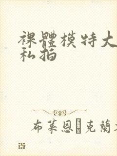 裸体模特大尺度私拍