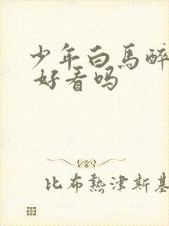少年白马醉春风 好看吗