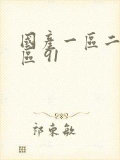 国产一区二区三区 91