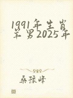 1991年生肖羊男2025年运势