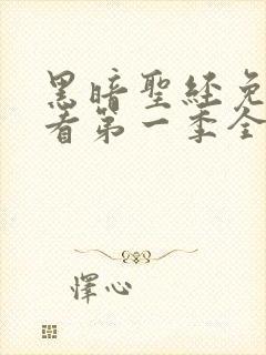 黑暗圣经免费观看第一季全集