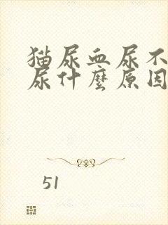 猫尿血尿不出来尿什么原因引起