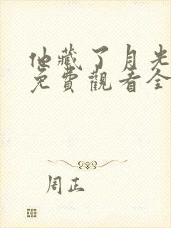 他藏了月光短剧免费观看全集完整版