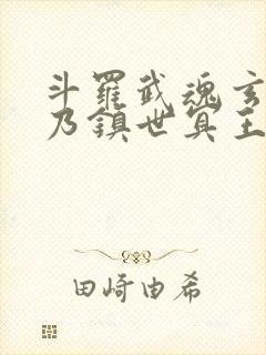 斗罗武魂玄武吾乃镇世冥王