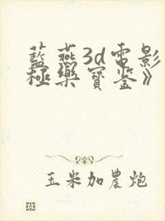 蓝燕3d电影《极乐宝鉴》国语