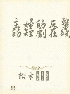 主妇的反击免费的短剧在线观看完整版封面