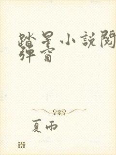 踏星小说阅读无弹窗