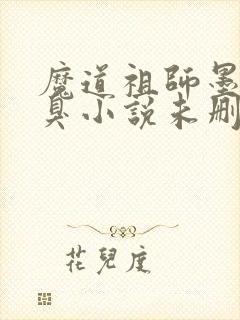 魔道祖师墨香铜臭小说未删减版封面