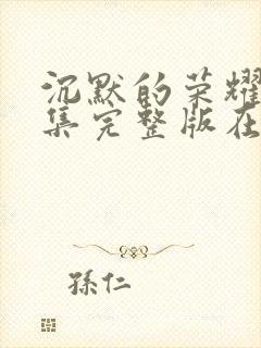 沉默的荣耀40集完整版在线观看