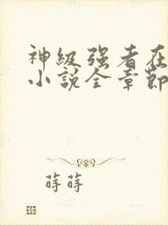 神级强者在都市小说全章节免费阅读