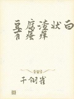 豆腐渣状白带还有瘙痒