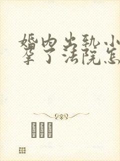 婚内出轨小三怀孕了法院怎么判封面