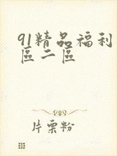 91精品福利一区二区封面