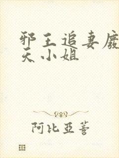 邪王追妻废柴逆天小姐