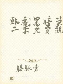 韩剧黑暗荣耀第二季免费观看