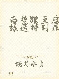 白带跟豆腐渣一样还特别痒