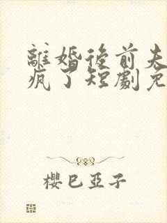 离婚后前夫他追疯了短剧免费观看