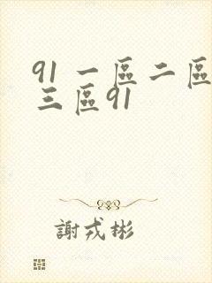 91 一区二区三区91封面