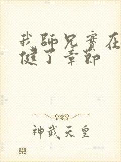 我师兄实在太稳健了章节