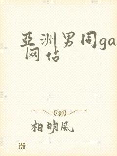亚洲男同gay 网站