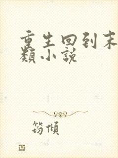 重生回到末世前类小说封面