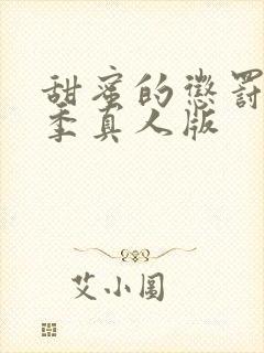 甜蜜的惩罚第二季真人版