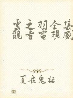 云之羽全集免费观看电视剧