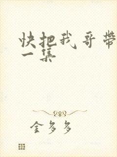 快把我哥带走第一集