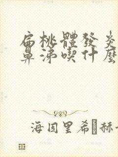 扁桃体发炎有黄鼻涕吃什么药