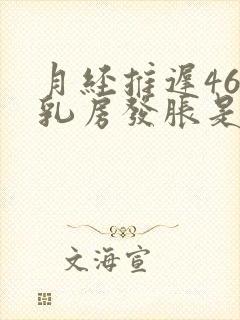 月经推迟46天乳房发胀是怀孕