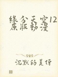 缘分天空12集原版动漫