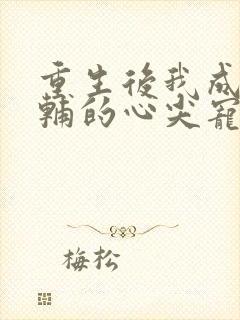 重生后我成了首辅的心尖宠