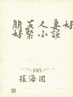 朋友人妻好舒服好紧小说