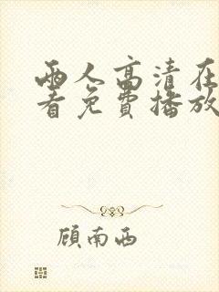 两人高清在线观看免费播放电视剧封面