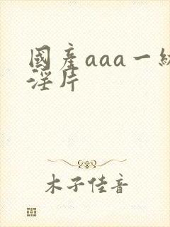 国产aaa一级淫片