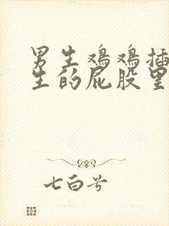 男生鸡鸡插到女生的屁股里