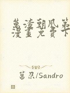 万渣朝凰第五季漫画免费下拉式