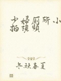 少妇厕所小便偷拍视频