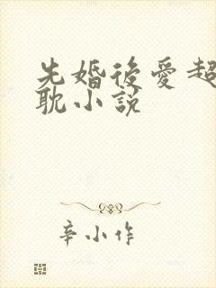 先婚后爱超甜原耽小说