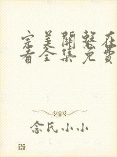 完美关系在线观看全集免费播放高清版