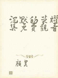 沉默的荣耀40集免费观看全集