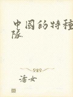 中国的特种兵部队