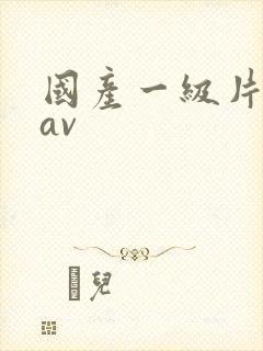 国产一级片久久av