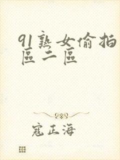 91熟女偷拍一区二区