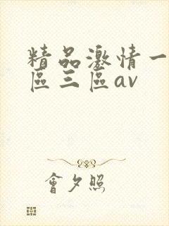 精品激情一区二区三区av封面