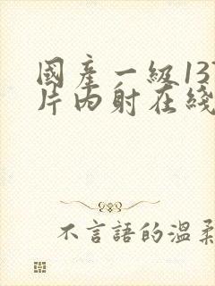 国产一级137片内射在线播放封面