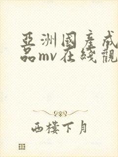 亚洲国产成人精品mv在线观看
