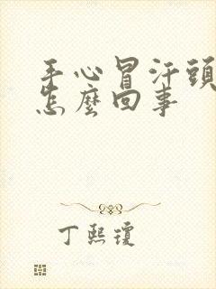 手心冒汗头晕怔怎么回事封面